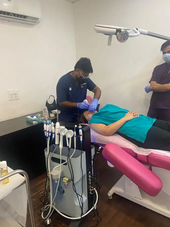 Cosmetology Training at Clinicals