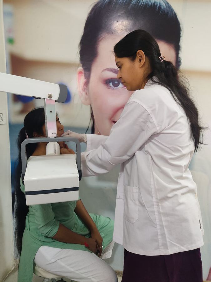 Eye examination training